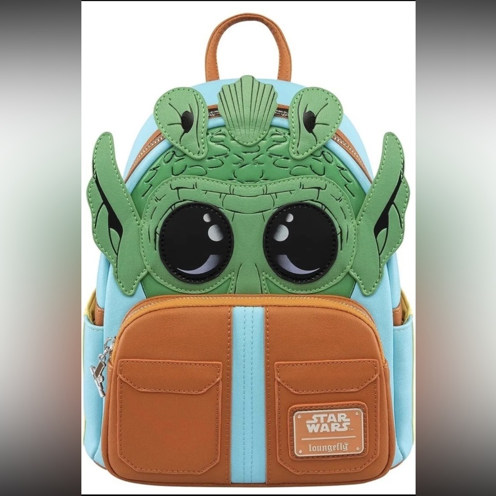 Loungefly Star Wars Greedo Mini Backpack new in packaging SOLD OUT - Picture 2 of 12